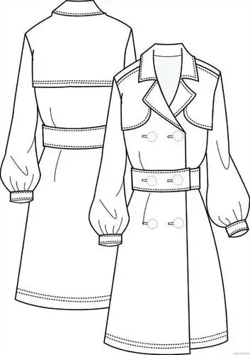 衣服怎么画简笔画女装