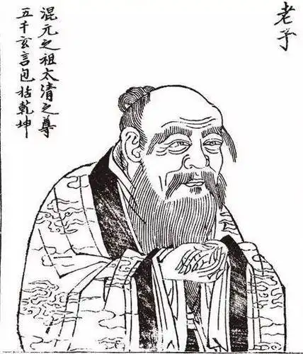 老子头像简笔画步骤