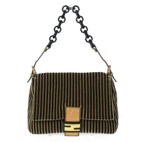 中古fendi芬迪85新mammabaguette法棍包单肩包腋下包35531487zg