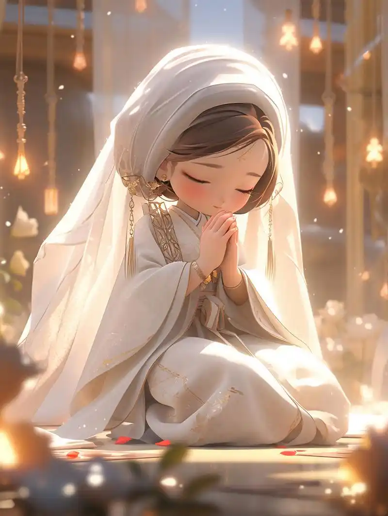 修行小女孩,愿一切安好!核污水有合理的处理.