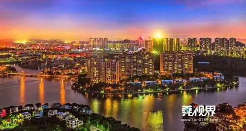 【莞视界】塘厦夜色撩人 你所没看过的震撼夜景_东莞阳光网