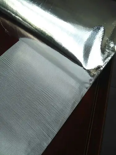 厂家批发阻燃防火玻纤铝箔布 规格齐全 价