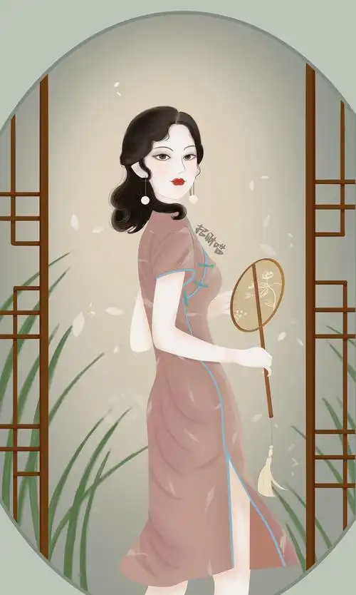 民国旗袍小姐姐