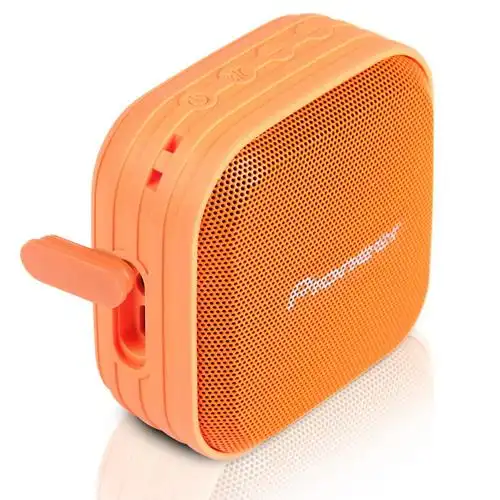 先锋pioneerapsba501w防水蓝牙音箱无线多媒体便携户外音响橙色