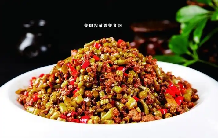 家常酸豇豆炒肉末怎么做好吃,酸豇豆炒肉的3种做法