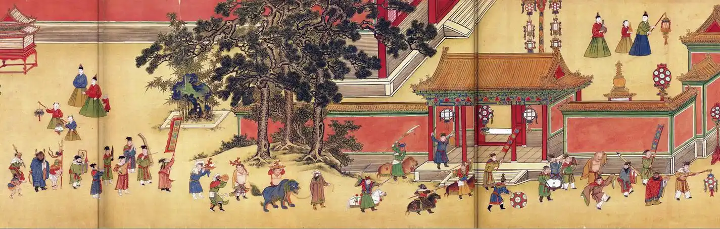 中华优秀传统文化系列谈丨流传千年的百戏图告诉你古时的演艺活动有多