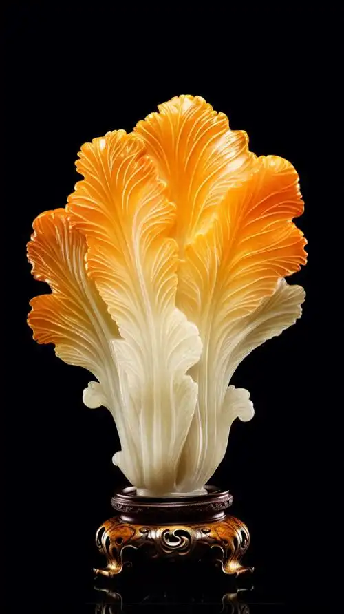 玉白菜高清图片——白菜"贵"起来,可真没上限