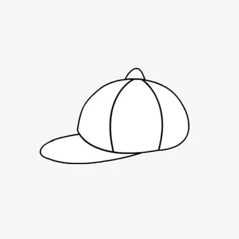帽子简笔画图片大全
