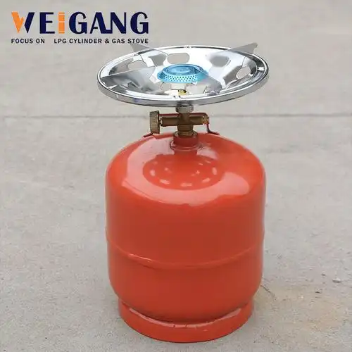 批发供应 液化气钢瓶 小型轻巧钢瓶 火锅家用煤气罐 3kg针阀