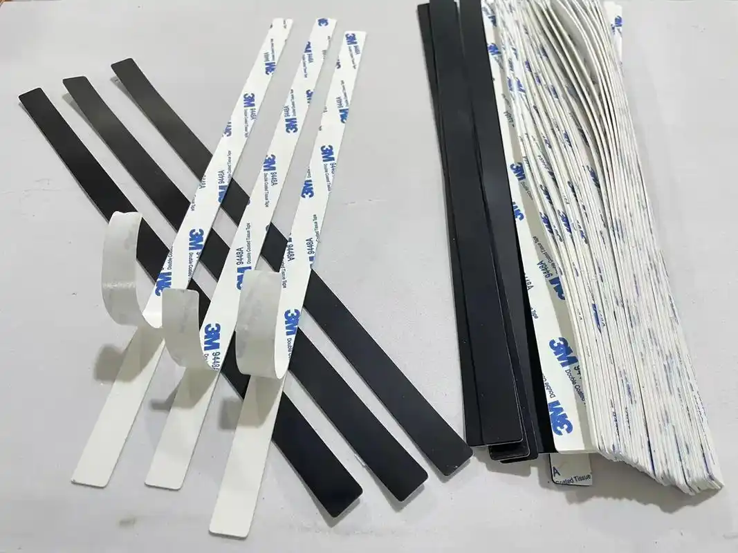 单面3m背胶硅胶条 硅橡胶板 自粘硅胶皮密封条耐高温防滑垫 - 抖音