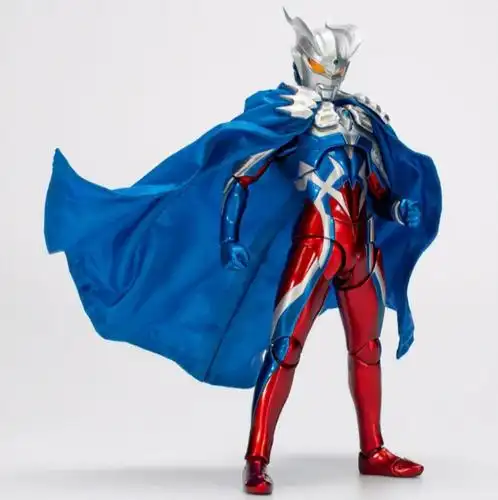 奥特曼:赛罗蓝色披风和银河初升shf即将发售,夕阳下的三杰来了