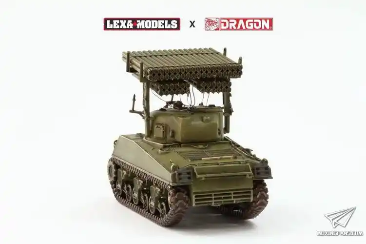 威龙767767新品172美国m4a3谢尔曼管风琴