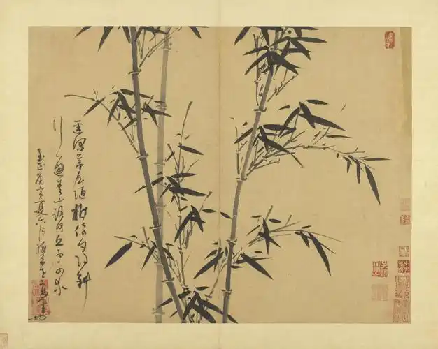 谁才是画竹子历史第一人?唯吴镇是也!简直是天花板的存在