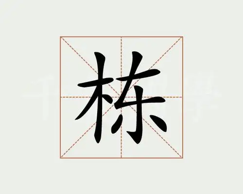 栋字的意思