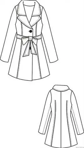 风衣简笔画黄金风衣简笔画