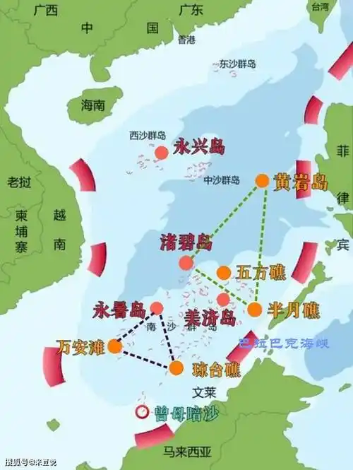 收回司令礁,吹填半月礁便可监控巴拉巴克海峡,反制美驻菲新基地_南海