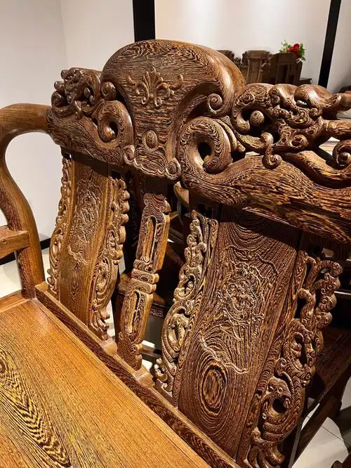 鸡翅木沙发-欣赏中华传统雕刻工艺9899
