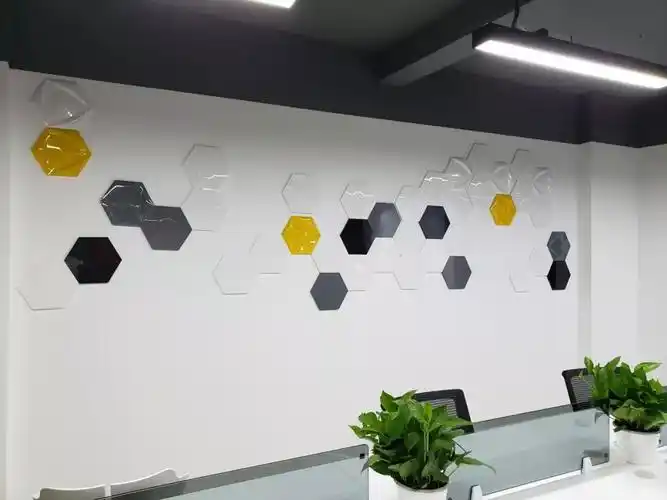 400㎡现代简约科技公司墙面装修设计鉴赏