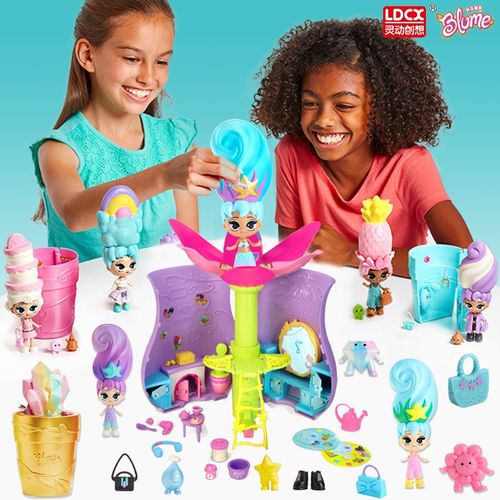 灵动创想第四代正版美发娃娃盲盒惊喜猜猜乐娃娃公主女孩玩具 [豪华