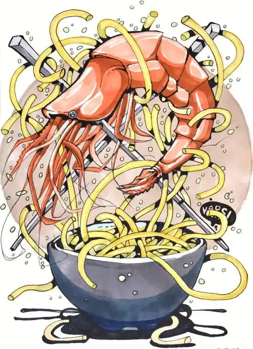 视觉传达设计装饰画手绘作品分享