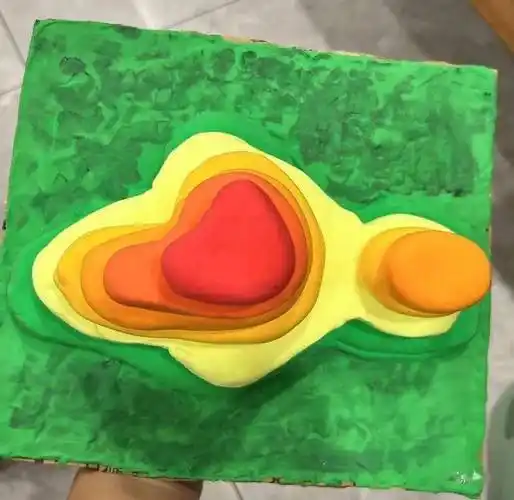 等高线地形图模型&地球仪模型展