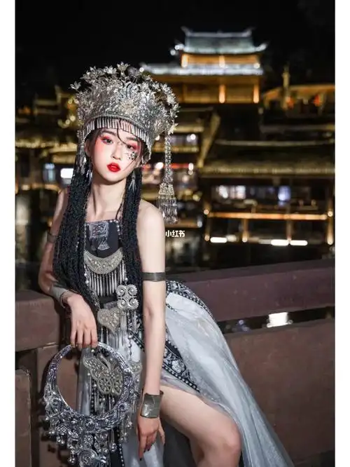 一位美丽的湘西妹子