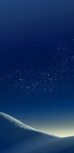 galaxy s8深蓝色光点,另类-手机壁纸