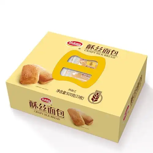 达利园酥丝面包920g整箱营养早餐礼盒夹心年货传统西式糕点
