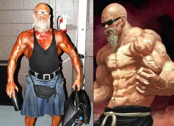 如今的安德烈·亚斯虽然已经66岁,他不再参加健美比赛但他依然保持