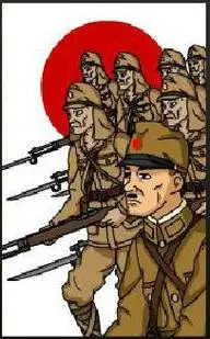 笔画日本鬼子人物简笔画日本兵的简笔画的第5页简笔画首页 彩色简笔画