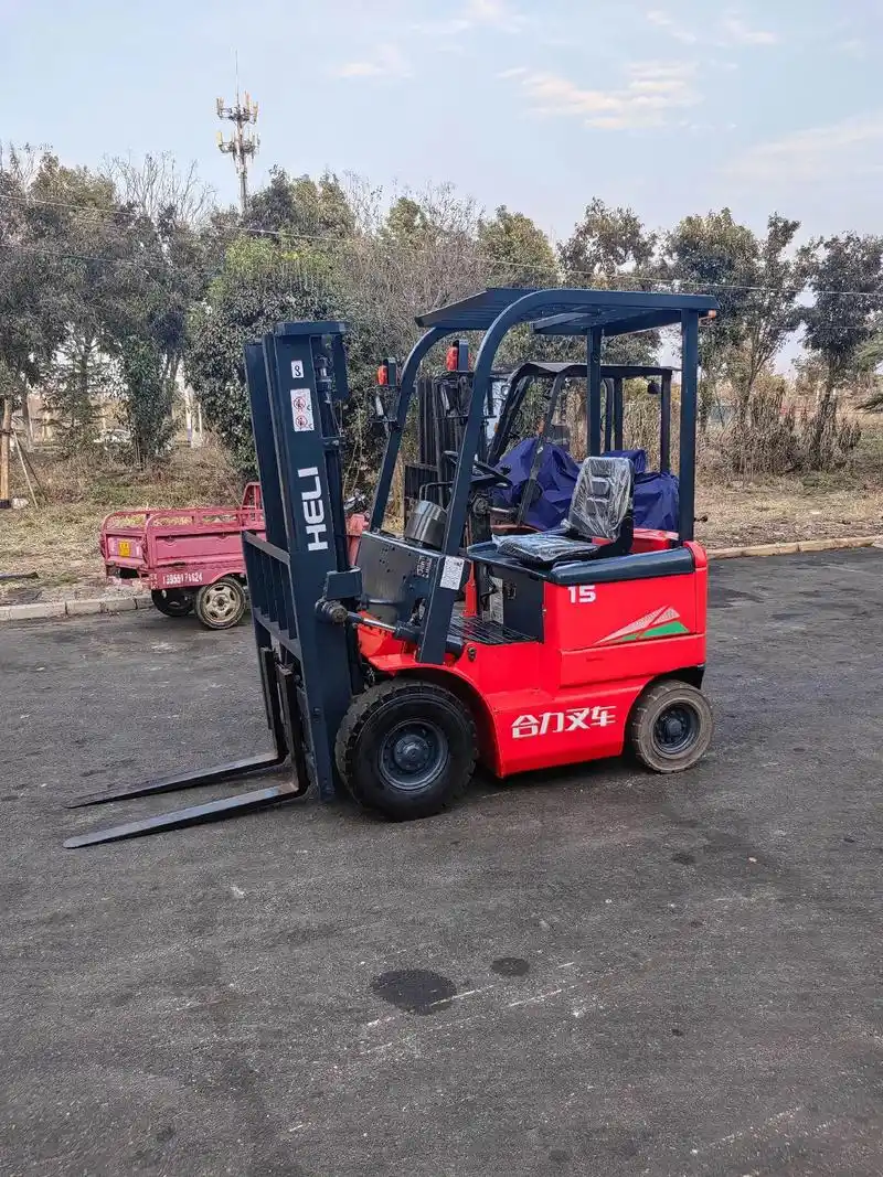 二手合力1.5吨电动叉车,新款交流柯蒂斯电控系统,2022年 - 抖音