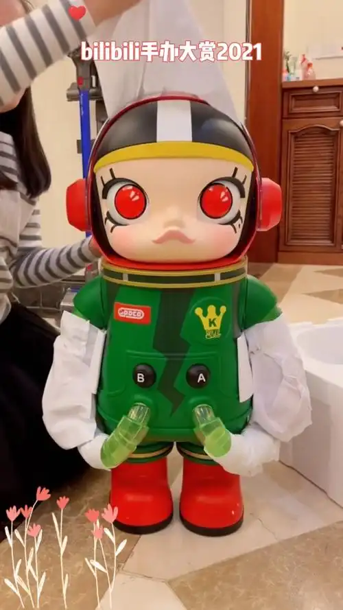 bilibili手办大赏2021泡泡玛特盲盒潮玩手办手办molly宇航员popmart