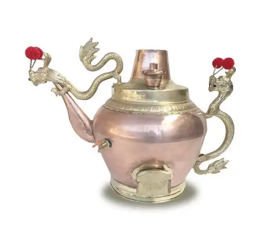 睦记油茶,不能少的那只龙嘴壶