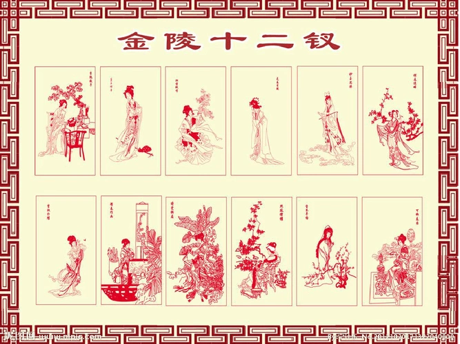 红楼梦人物介绍 ,金陵十二钗,林黛玉,薛宝钗