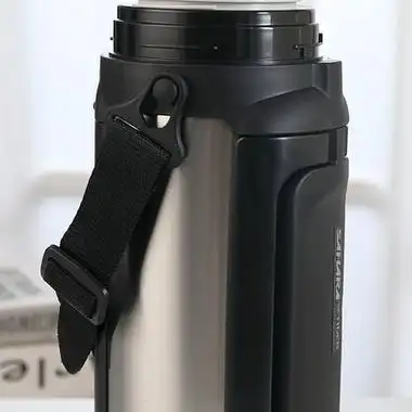 tiger虎牌保温壶超大容量2升户外不锈钢真空便携车载旅行水壶mhk