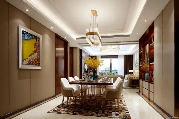 半岛公馆样板间餐厅