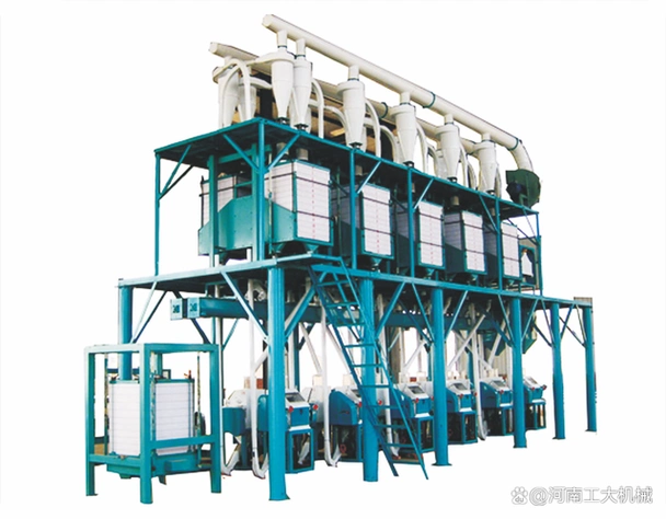 中型小麦面粉加工设备特点,小麦磨面粉机中型多少钱