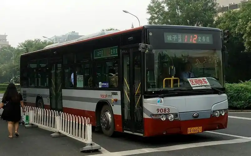 京新高速大站快北京公交pov运通112路区间快车高峰史各庄上地五街全程