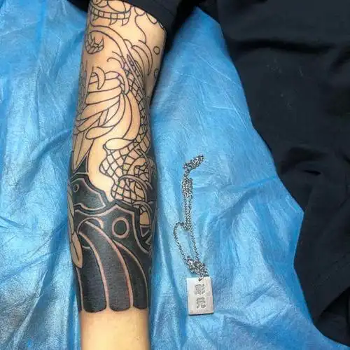 老传统七分袖_纹身吧社区 - 纹身大咖