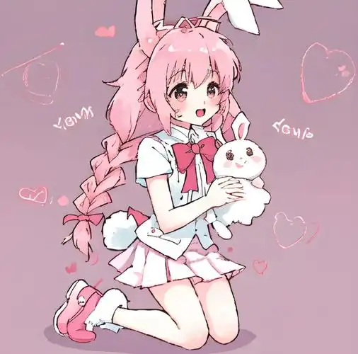 0964动漫|头像    粉色系可爱女头    #动漫美女壁纸##二次元新鲜