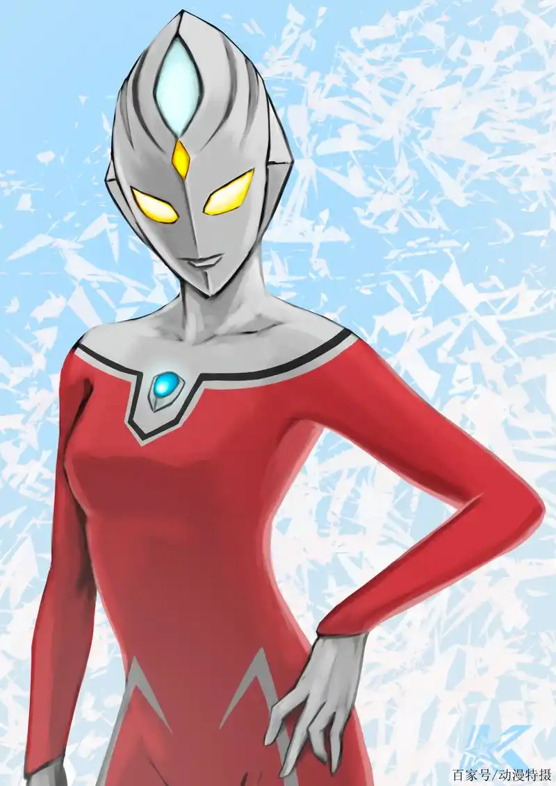 4个原创的奥特女战士,2个身材很好,另外2个戴着头盔