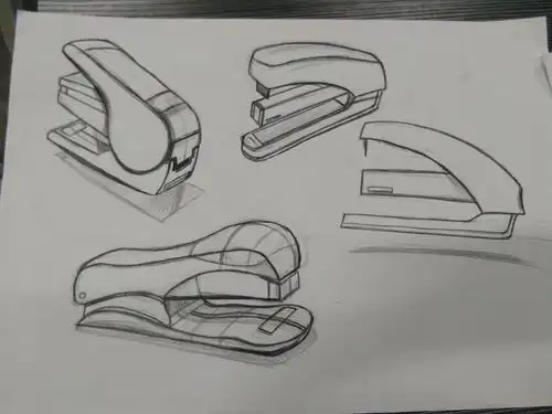 订书机的简笔画简单