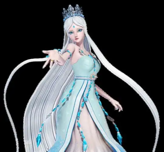 冰公主出自国漫《精灵梦叶罗丽》,叶罗丽仙境的圣级仙子,冰公主性格