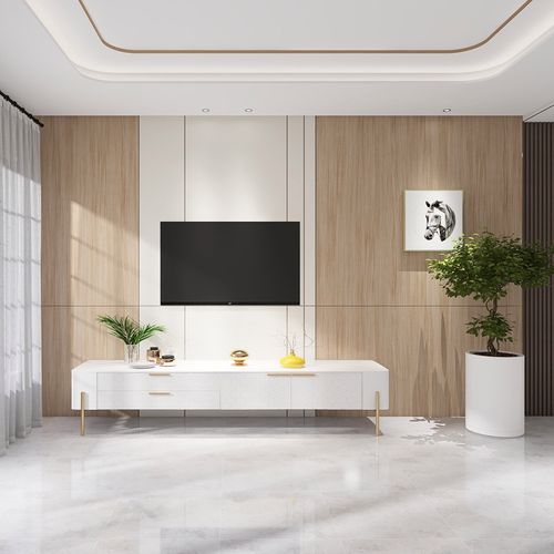 北欧简约木纹壁纸原木木色护墙板木板背景客厅定制壁画