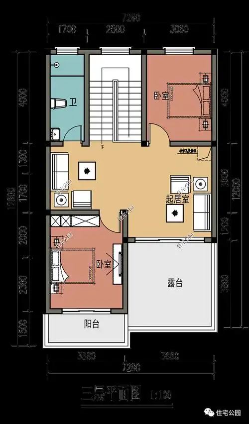 朋友面对的问题,宅地太小或是面积受限,这在一定程度上限制了建房想法