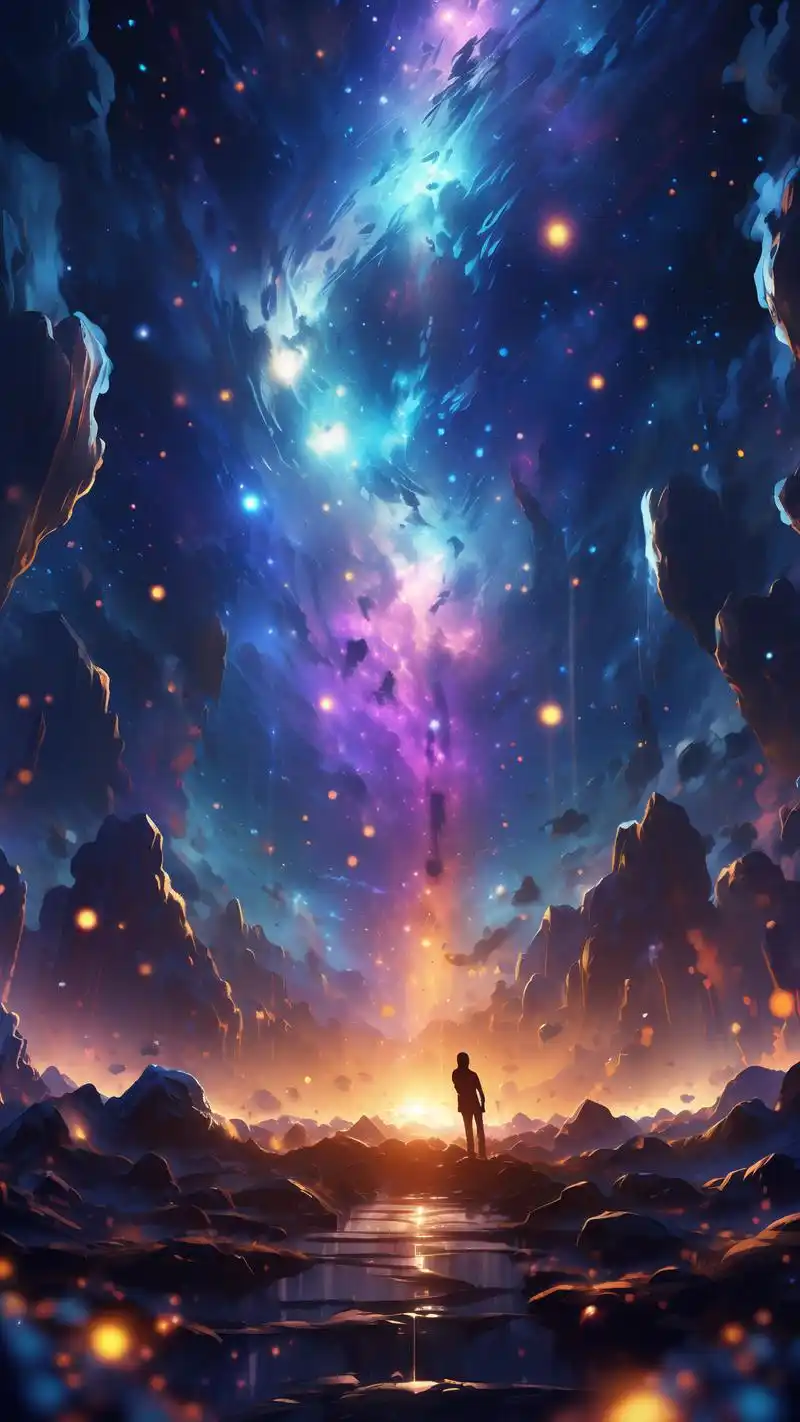 那就来试试这些星河夜空壁纸吧!