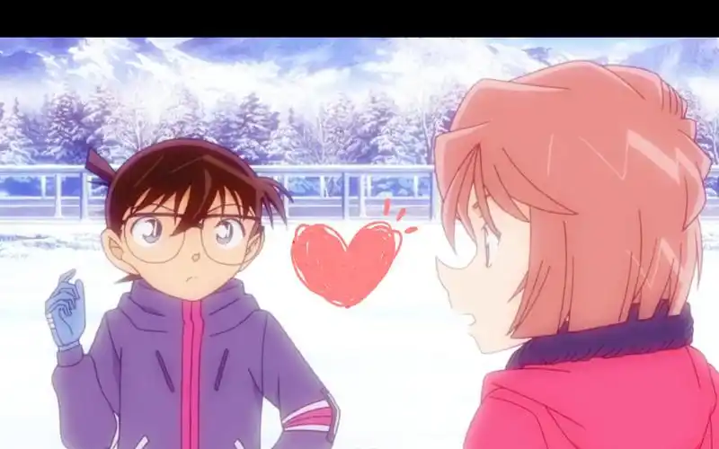 柯哀小情侣同样臭屁.三小只:我们是你们的play的一环吗?