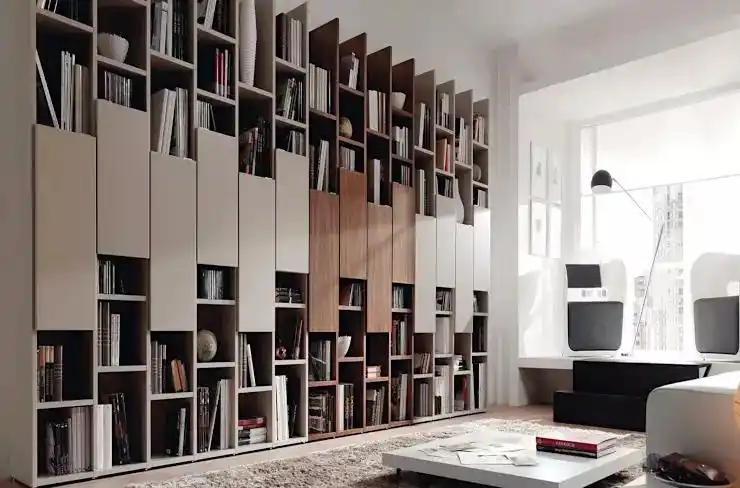 5种不同风格的书柜设计满足您的各种需求