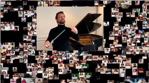 700名意大利和欧洲儿童在家中创建了世界上最大的虚拟合唱团共同演唱