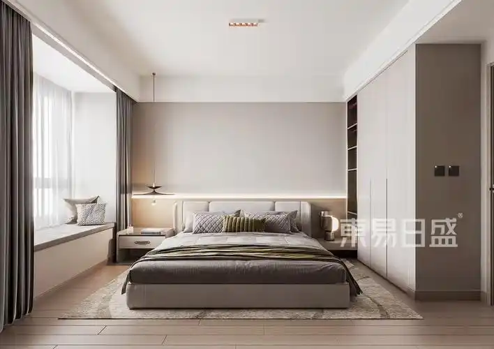 滨翔花园85㎡两室现代简约装修案例